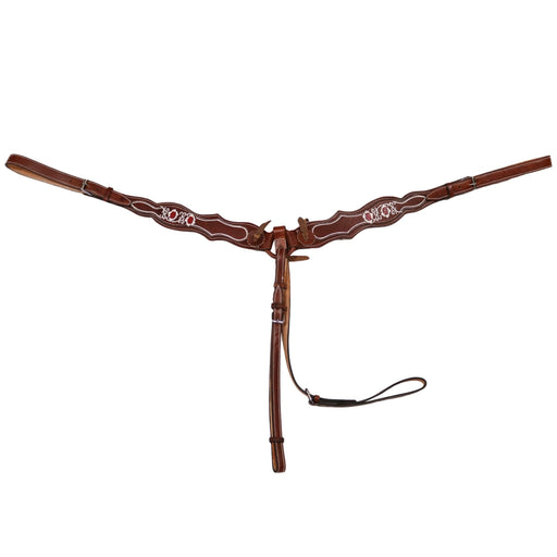 Charro Chedron Pecho Pretal Caballo Painted Breastcollar - M - Royal Saddles - Charro Breastcollar/Pechera