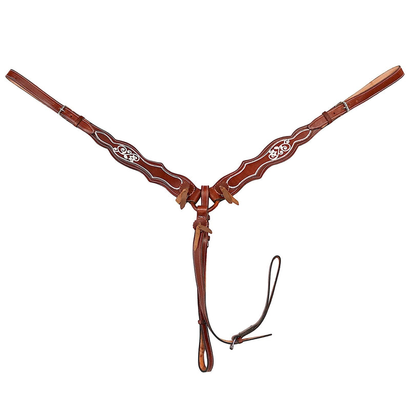 Charro Chedron Pecho Pretal Design Horse Breast Collar - M - Royal Saddles - Charro Breastcollar/Pechera