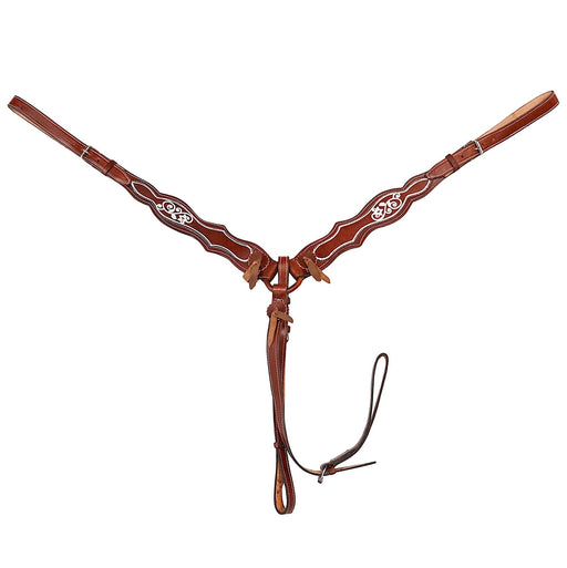 Charro Chedron Pecho Pretal Design Horse Breast Collar - M - Royal Saddles - Charro Breastcollar/Pechera