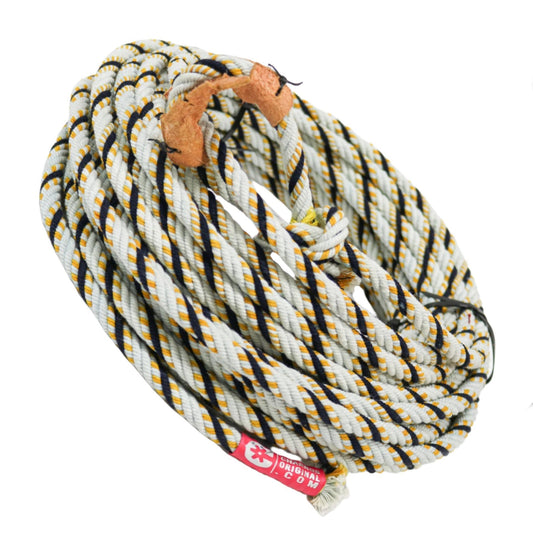 Charro Cotton 65FT Rope Soga Leather Burner Hondilla - M - Royal Saddles - Ropes/Sogas