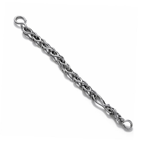 Charro Freno Barbada Cacahuate Horse Bit Curb Chain - M - Royal Saddles - Charro Bits/Frenos