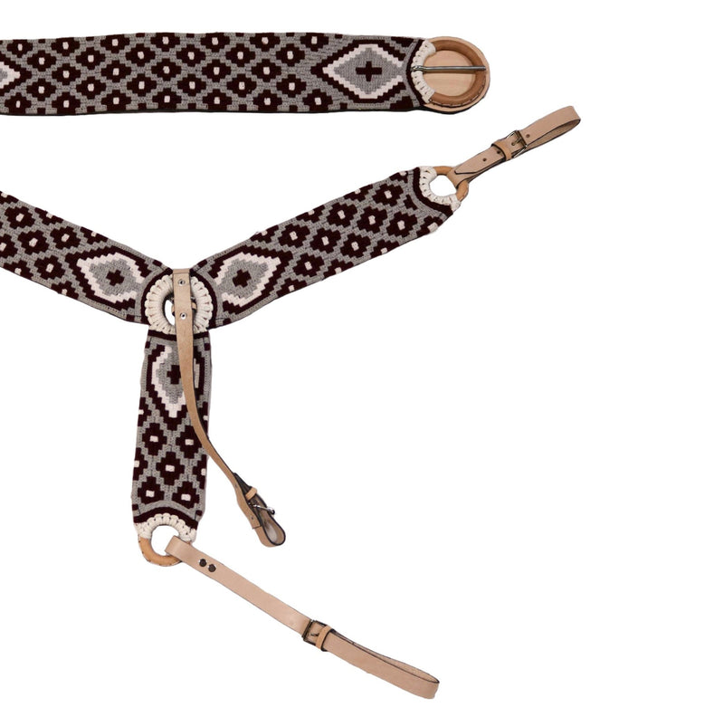 Charro Horse Breastcollar/ 37.5" Cincho Set Fino Pechera Charra