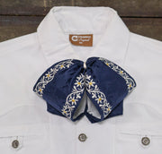 Charro Mono Flor Lienzo Charro Bowtie - M - Royal Saddles - Monos Charros