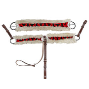 Charro Pechera Wool Breastcollar 34.5" Cinch Borrega - M - Royal Saddles - Charro Breastcollar/Pechera