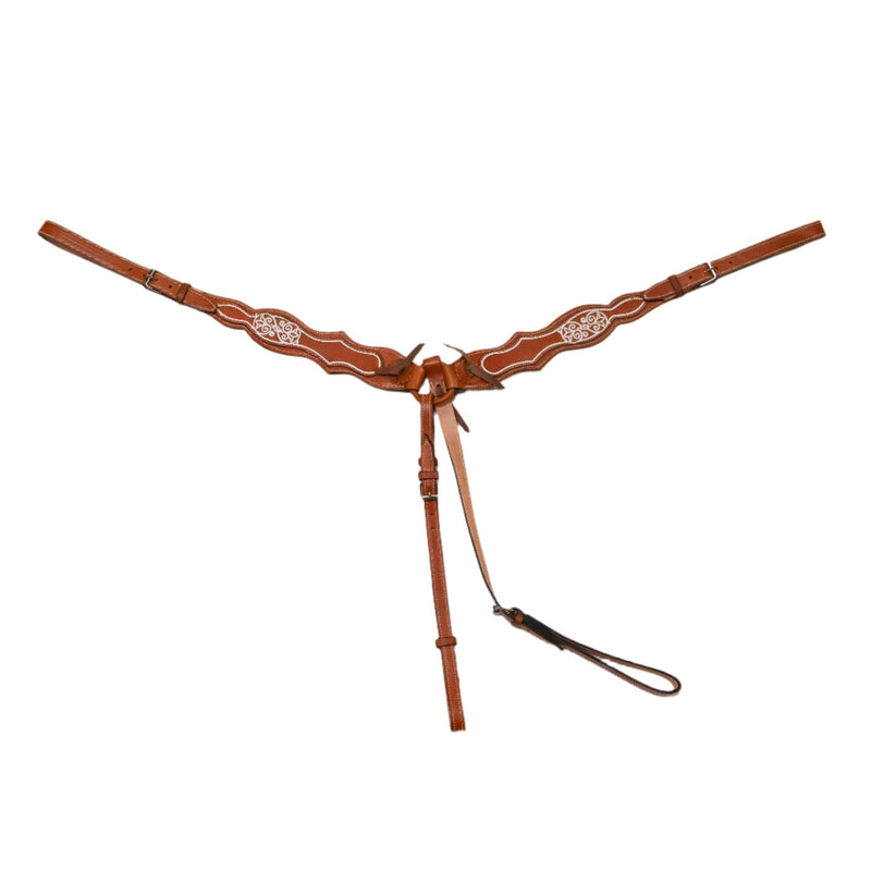 Charro Pecho Pretal De Vaqueta Horse Breast Collar - M - Royal Saddles - Charro Breastcollar/Pechera