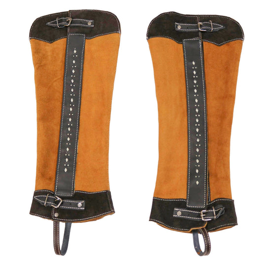 Charro Polainas Polainas Half Chaps Charras - M - Royal Saddles - Charro Polainas/Chaps