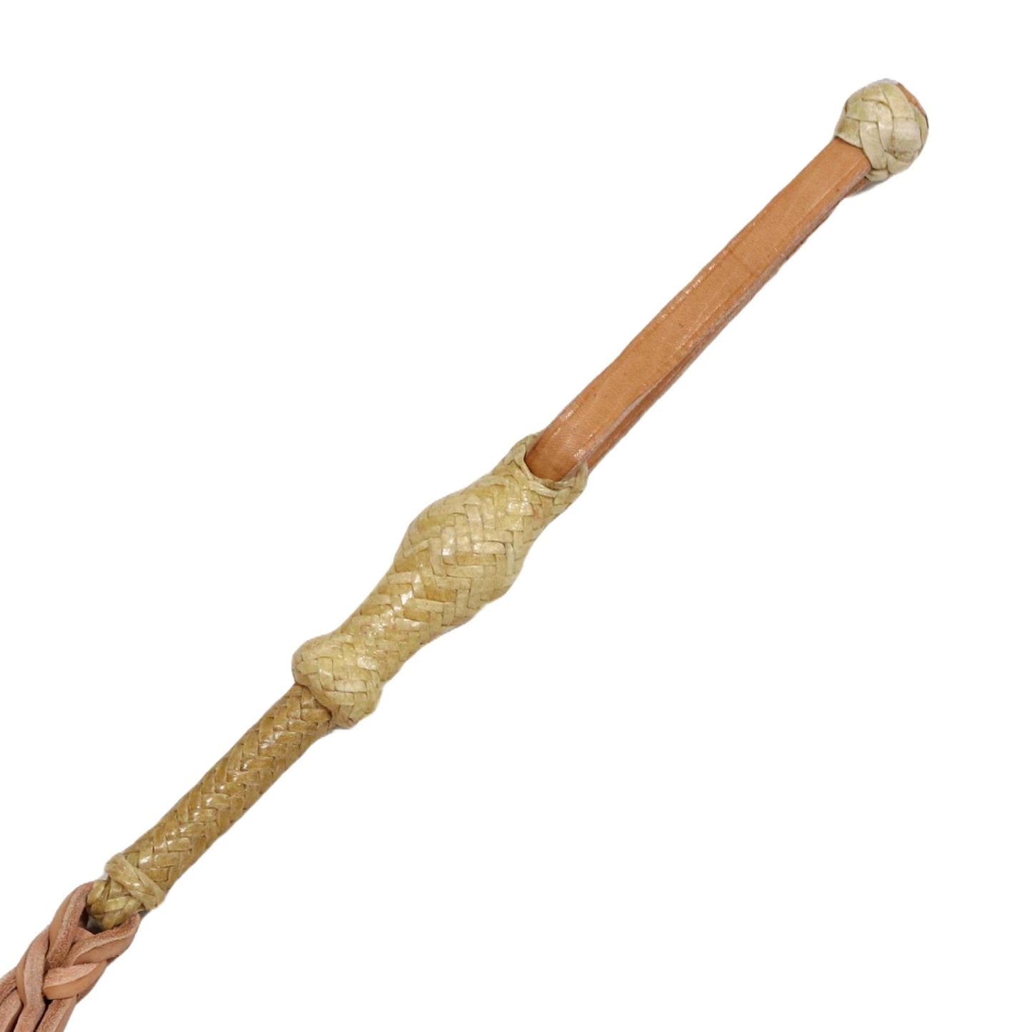 Charro Rawhide Horse Leather Quirt Cuarta - M - Royal Saddles - Charro Whips/Cuartas