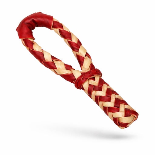 Charro Rawhide Red Hondilla Rope Lariat Rosadera - M - Royal Saddles - Ropes/Sogas