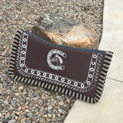 Charro Saddle Cafe Charra Horse Pad Carona - M - Royal Saddles - Charro Pads/Caronas