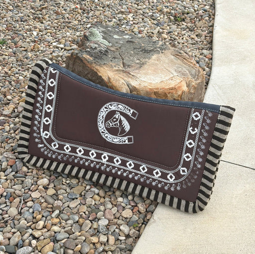 Charro Saddle Cafe Charra Horse Pad Carona - M - Royal Saddles - Charro Pads/Caronas