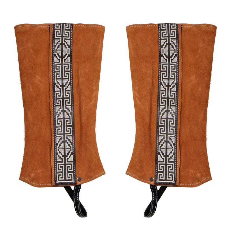 Charro Suede (M) Polainas Diseno Gamuza - M - Royal Saddles - Charro Polainas/Chaps