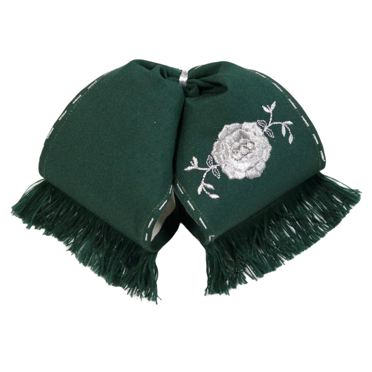 Charro Verde Charreria Fino Mono Bowtie Flower - M - Royal Saddles - Monos Charros