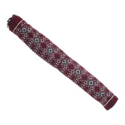 Charro Vino Maroon Fino Diseno Sarape Horse Saddle - M - Royal Saddles - Sarapes