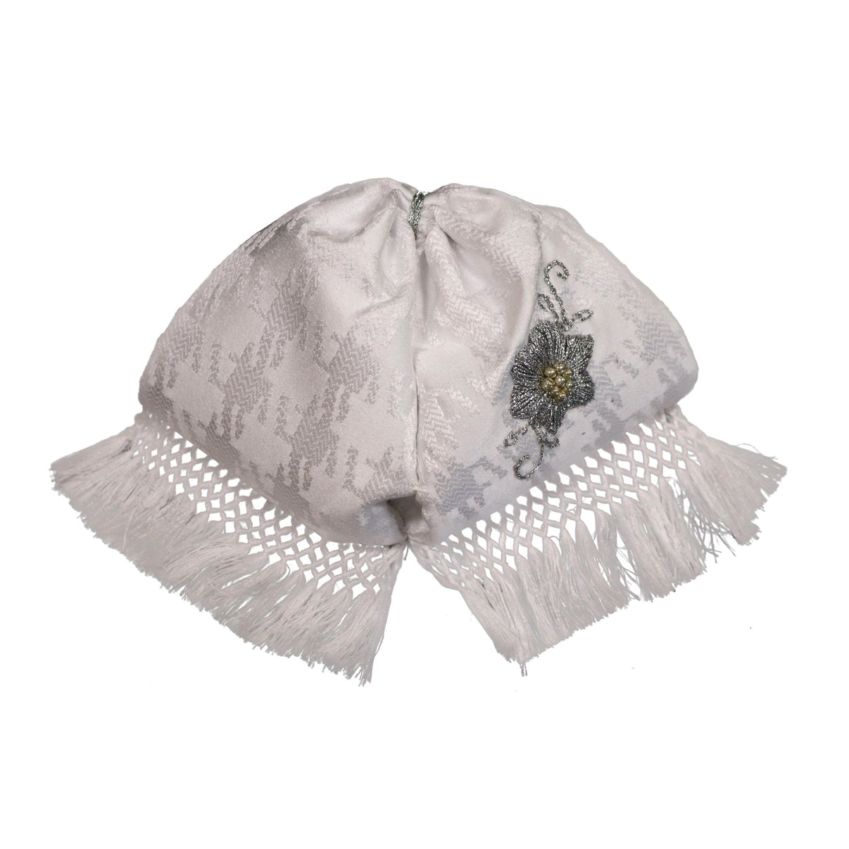 Charro White Silver Camisa Charra Mono - M - Royal Saddles - Monos Charros