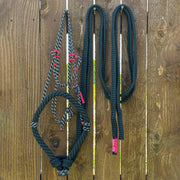 Charros Caballo Bosal Falsa/Rienda Horse Reins Halter - M - Royal Saddles - Charro Bozal