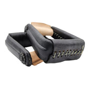 Charros Estribos Black Liso Horse Charro Saddle Horse Stirrups - M - Royal Saddles - Charro Saddle Parts