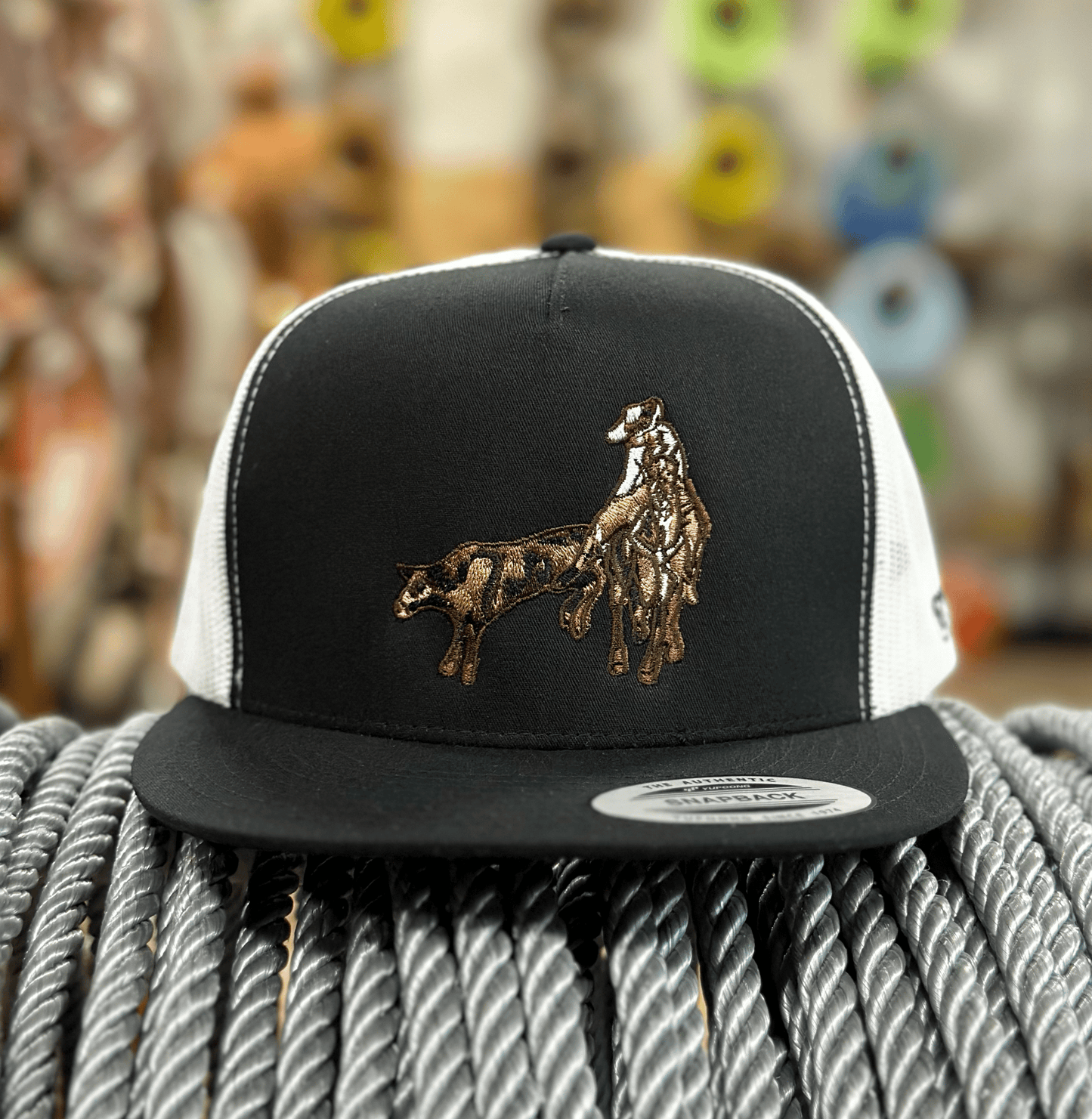 Charros Original Colas Snapback Hat - M - Royal Saddles - Charros Original Hats