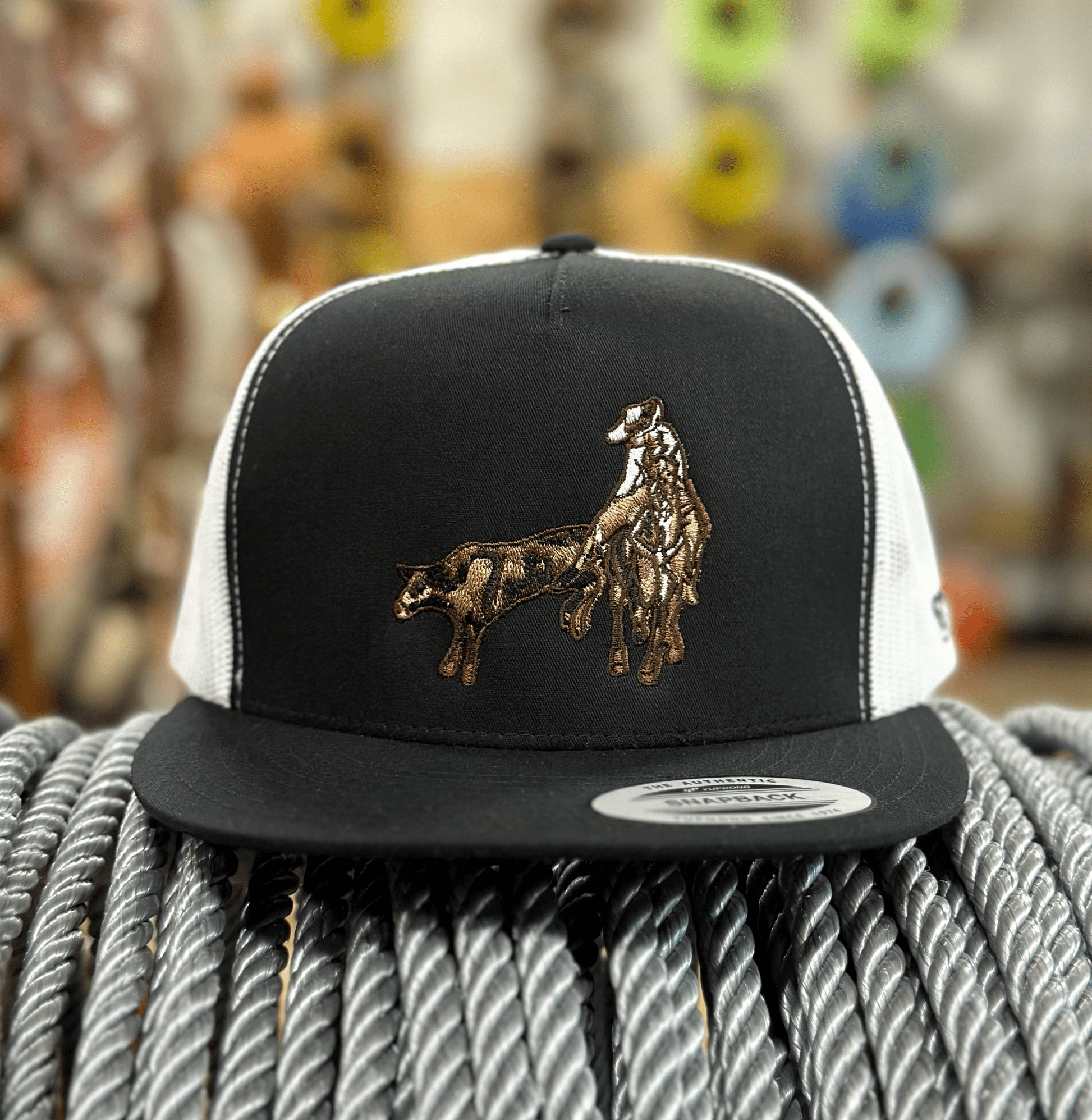 Charros Original Colas Snapback Hat - M - Royal Saddles - Charros Original Hats