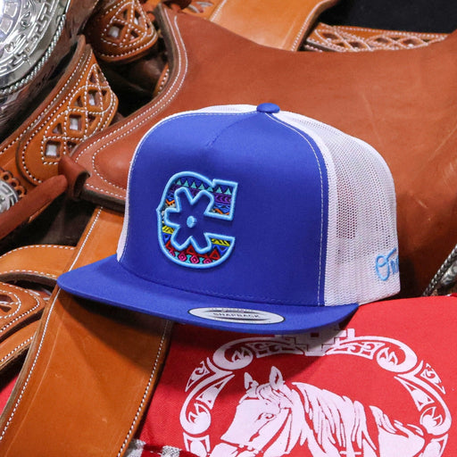 Charros Royal "Navajo" Trucker Cap - M - Royal Saddles - Charros Original Hats