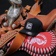 Charros S/M Flexfit Cotton Curve Bill Hat - M - Royal Saddles - Charros Original Hats