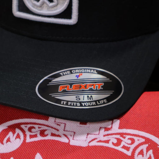 Charros S/M Flexfit Cotton Curve Bill Hat - M - Royal Saddles - Charros Original Hats