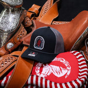 Classic Rope Charros Trucker Curve Cap - M - Royal Saddles - Charros Original Hats