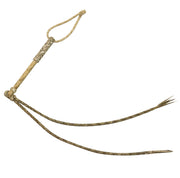 Cuarta Cuero Crudo De Flor Charro Rawhide Quirt - M - Royal Saddles - Charro Whips/Cuartas