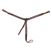 Dark Brown Breast Collar Pecho Pretal Resacado Charreria - M - Royal Saddles - Charro Breastcollar/Pechera