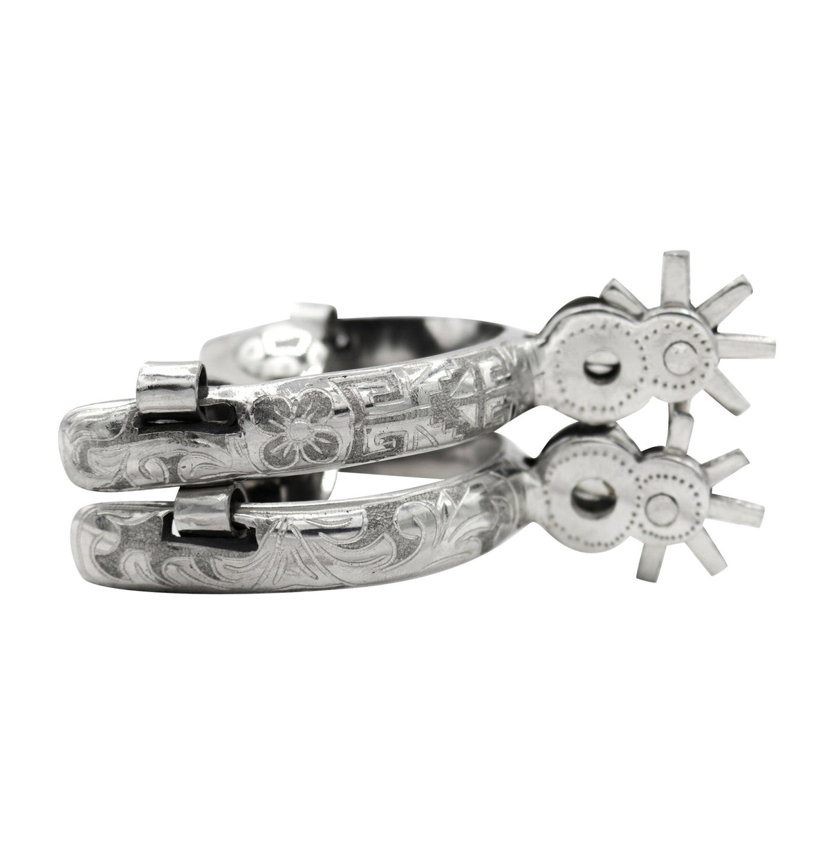 Espuela Acero Rodaja Charro Spurs - M - Royal Saddles - Charro Spurs/Espuelas