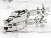 Espuelas Charras Jinete Montar Toro Bull Riding Spurs - M - Royal Saddles - Charro Spurs/Espuelas