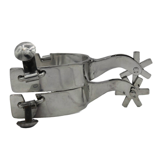 Espuelas Lisa Acero "Vaqueros" Spurs - M - Royal Saddles - Charro Spurs/Espuelas