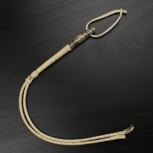 Fino Ferrul Caballo Leather Quirt Cuarta De Charro - M - Royal Saddles - Charro Whips/Cuartas