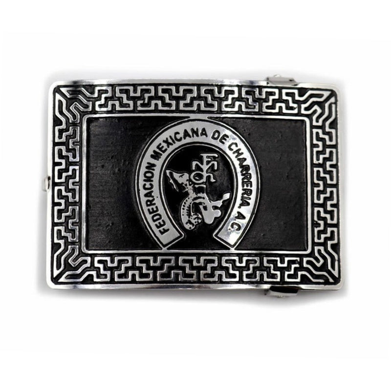 FM De Charreria Hebilla Charra - M - Royal Saddles - Belts/Buckles