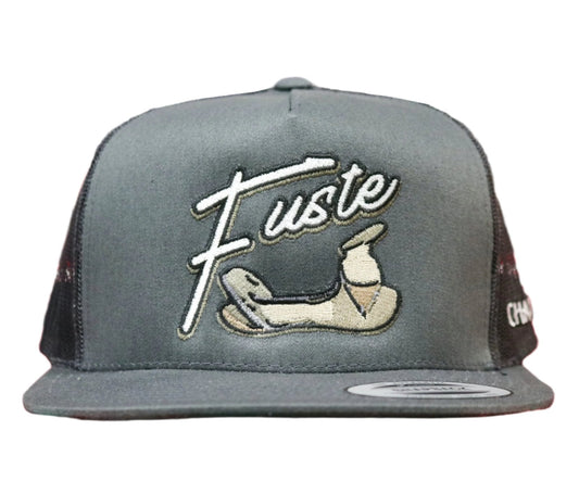 Gray "Fuste" Original Trucker Hat - M - Royal Saddles - Charros Original Hats