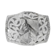 Hebilla Acero Stainless Steel Charro Belt Buckle - M - Royal Saddles - Belts/Buckles