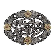 Hebilla Fina Charra Engraved Charros Buckle - M - Royal Saddles - Belts/Buckles