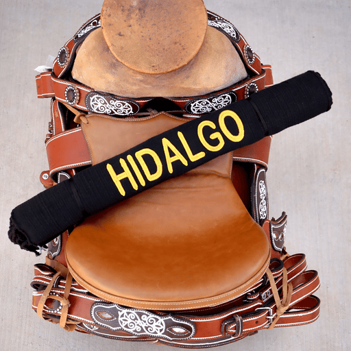 Hidalgo Traditional Black Charro Saddle Sarape para Silla Charra - M - Royal Saddles - Sarapes