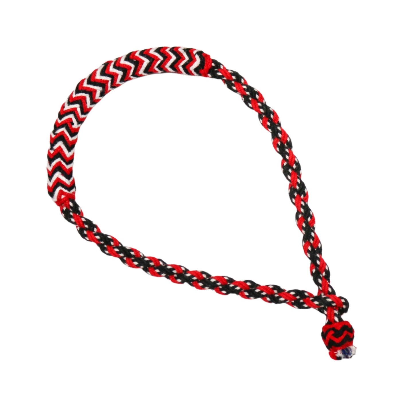 Horse Cotton Bosal Red Braided Bosal Charro Algodon Trenzado - M - Royal Saddles - Charro Bozal