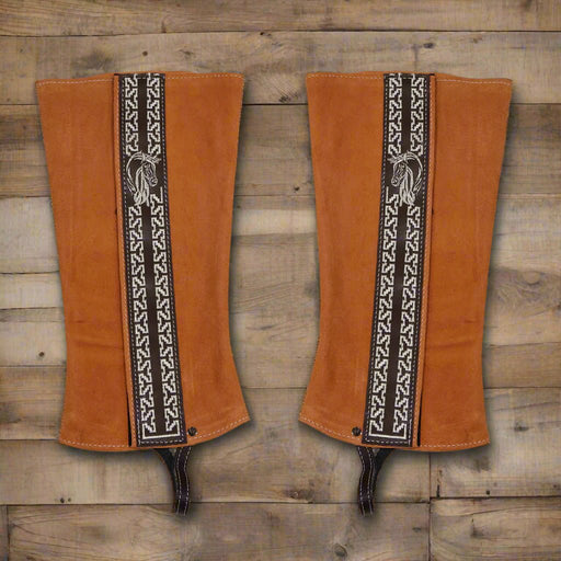 Horse Miel Mexican Charro Polainas Chaps - M - Royal Saddles - Charro Polainas/Chaps