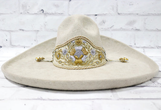 Sombrero MEX 60 Charro Toquilla Lana Mexican Hat