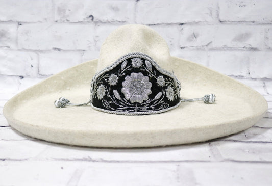 Sombrero MEX 57 Lana Charro Charreria Mexican Hat