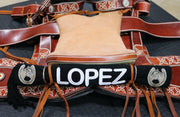 Lopez Charro Sarape Montura Charra - M - Royal Saddles - Sarapes