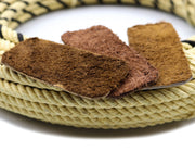 (Lot of 3) Charro Soga Rosadera Leather Burners For Rope - M - Royal Saddles - Ropes/Sogas