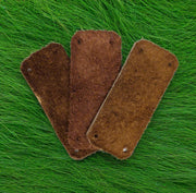 (Lot of 3) Charro Soga Rosadera Leather Burners For Rope - M - Royal Saddles - Ropes/Sogas