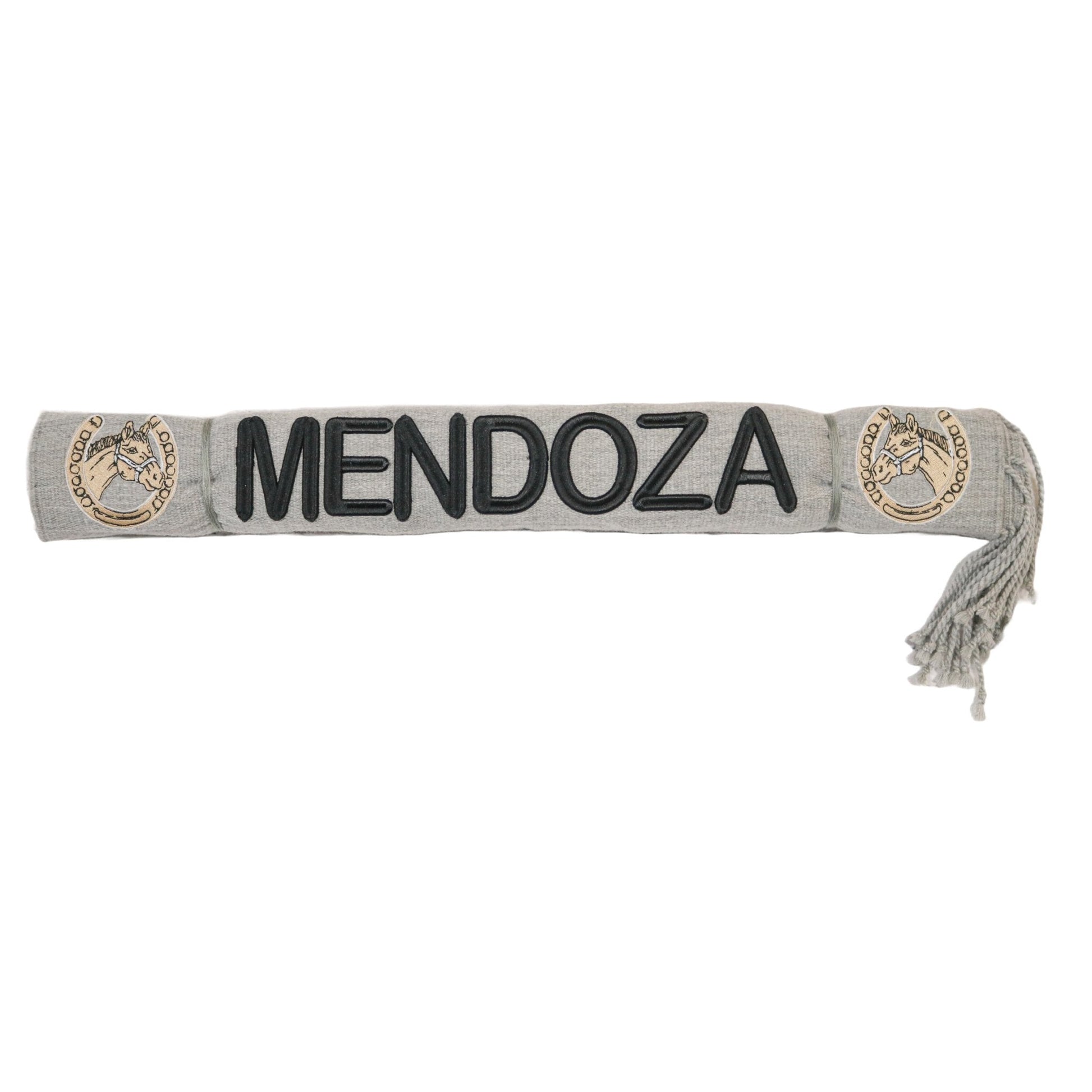 Mendoza Gris Charro Sarape Montura Charra Mexican Saddle - M - Royal Saddles - Sarapes