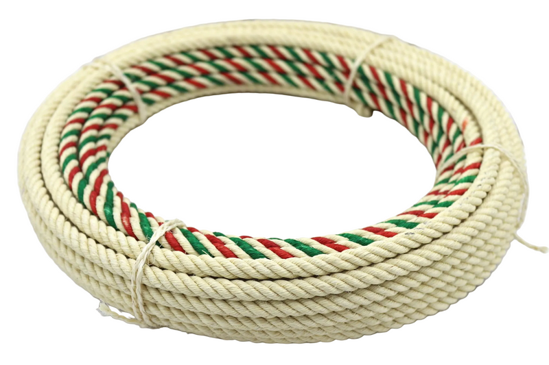 Mexican 55Ft (17m) Charro Ixtle Maguey Soga Rope Lasso - M-Royal Saddles - Ropes/Sogas