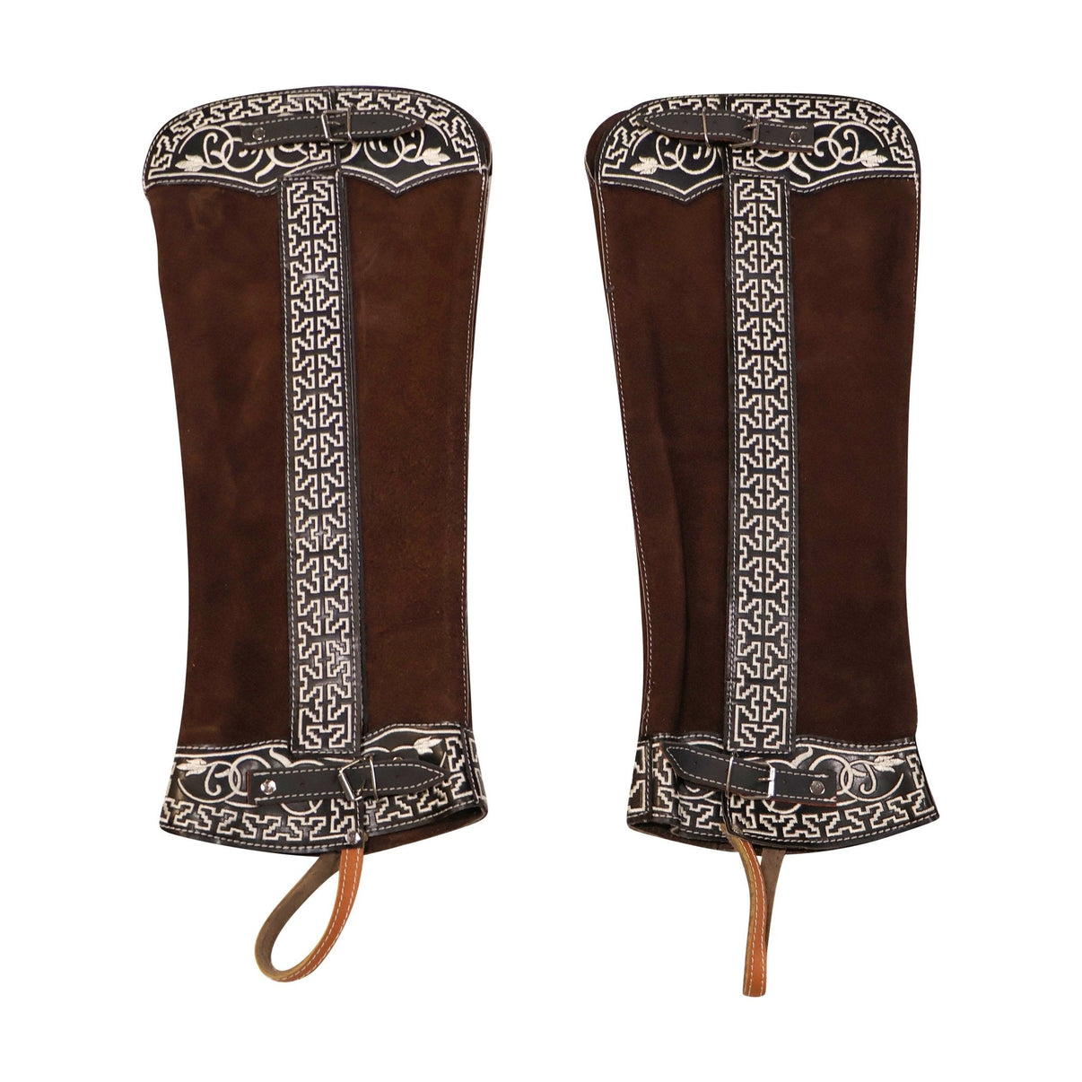 Mexican Cafe Charro Polainas Gamuza Riding Chaps - M - Royal Saddles - Charro Polainas/Chaps