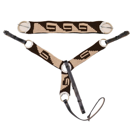 Mexican Charro Breastcollar 34.5" Cinch Caballo Pecho Pretal - M - Royal Saddles - Charro Breastcollar/Pechera