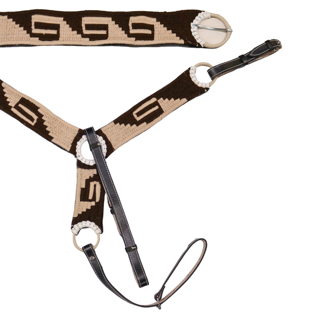 Mexican Charro Breastcollar 34.5" Cinch Caballo Pecho Pretal - M - Royal Saddles - Charro Breastcollar/Pechera