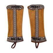 Miel Polainas Gamuza Charras Riding Charro Chaps - M - Royal Saddles - Charro Polainas/Chaps